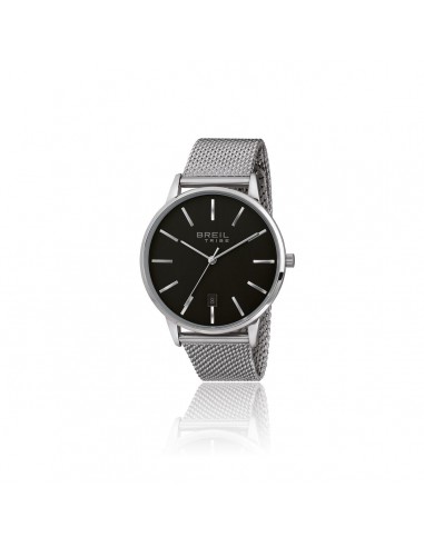 Montre Homme Breil EW0458 Noir Argenté (Ø 41 mm) Par le système avancé 