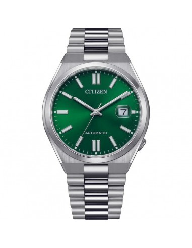 Montre Homme Citizen TSUYOSA AUTOMATIC Vert Argenté (Ø 40 mm) d'Europe débarque