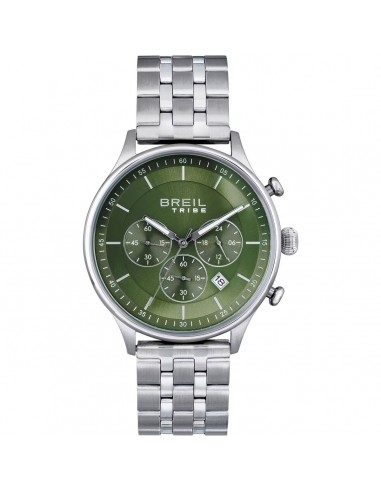 Montre Homme Breil EW0641 Vert Argenté Dans la société mordern