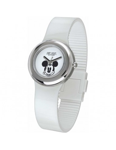 Montre Unisexe Hip Hop MICKEY METAL WHITE (Ø 32 mm) brillant des détails fins