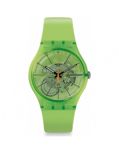 Montre Unisexe Swatch SUOG118 Vert Comparez et commandez 